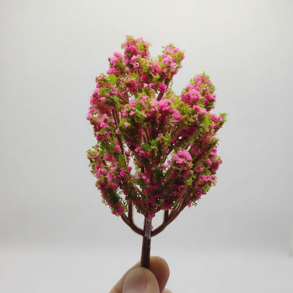 Bonsai Garden Landscape Design - ミニチュア模型用、フェアリーガーデンの装飾、マイクロランドスケープ、砂のテーブルデザインに使用できる、小さな木のアクセサリー。
