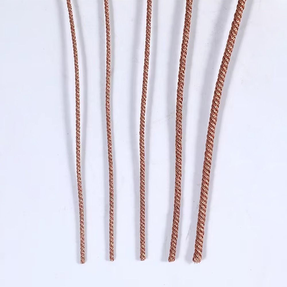 Copper Wire Roll - 1 個 1 メートルスピーカーリードワイヤー 8/12/16/24/28/32 ストランド修理用編組銅線銅スピーカーケーブル