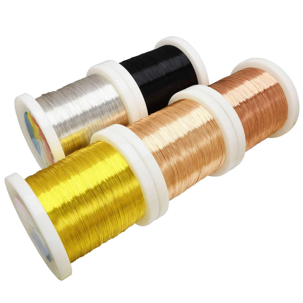 色褪せない変色防止加工の曲げられる銅被覆鋼線 100m 32 - Copper Wire Roll のレビューと価格