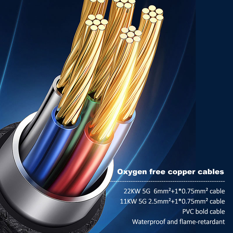 JIGU 7kw/11kw/22KW EV 充電器プラグ電気 - Copper Wire Roll のレビューと価格