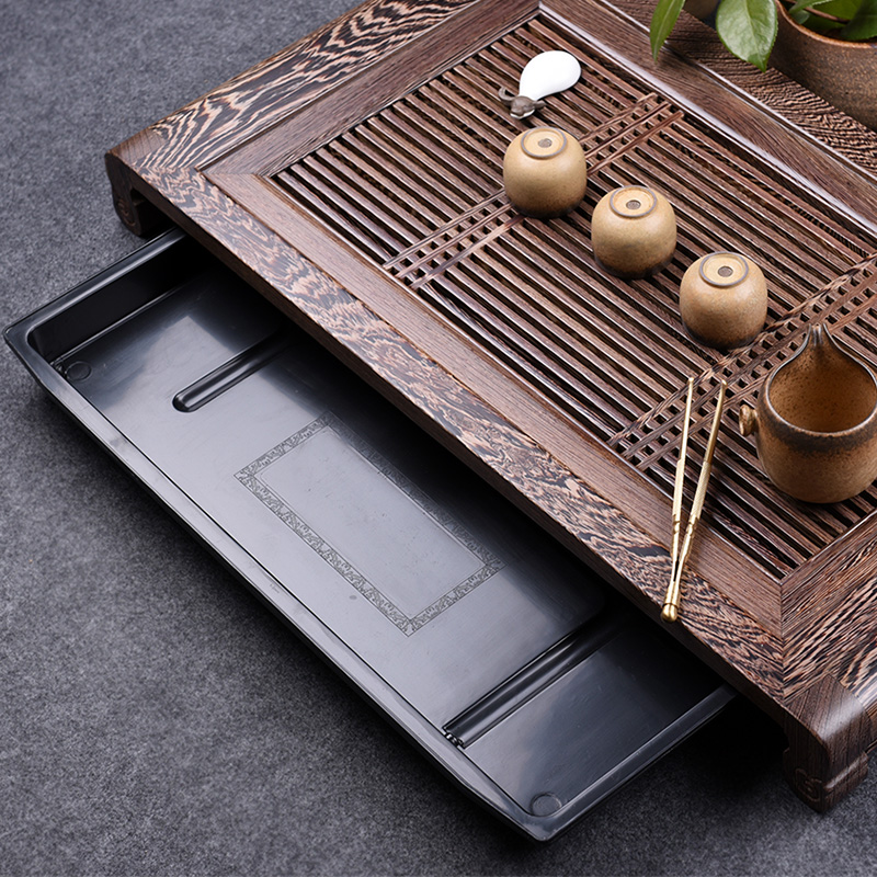排水機能付きティートレイ、ドリップテーブルアクセサリー、ソー - Drip Tray Saucer のレビューと価格