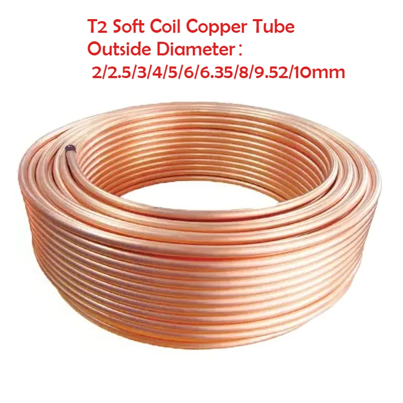 銅製フレキシブルチューブ,赤色銅製チューブ,空調用冷蔵,キャ - Copper Wire Roll のレビューと価格