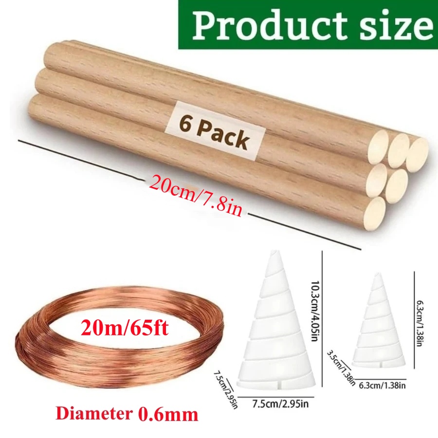 20 メートル/65 フィート電気培養ガーデニング銅キット  - Copper Wire Roll のレビューと価格