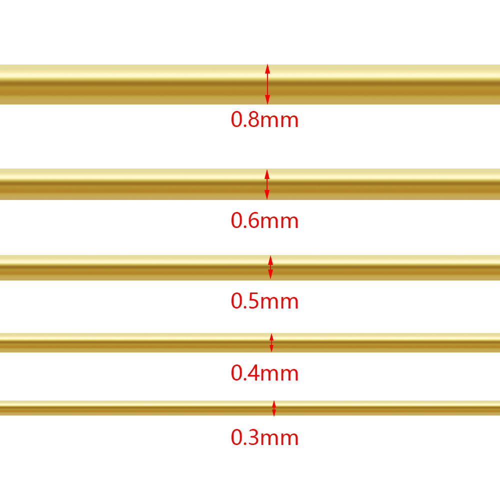 1 ロール銅ビーズワイヤー 0.3-0.8 ミリメートルゴー - Copper Wire Roll のレビューと価格