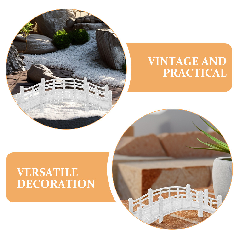 ミニチュア風景アーチ橋。盆栽、水槽、ドールハウスの装飾に。エ - Bonsai Garden Landscape Design のレビューと価格