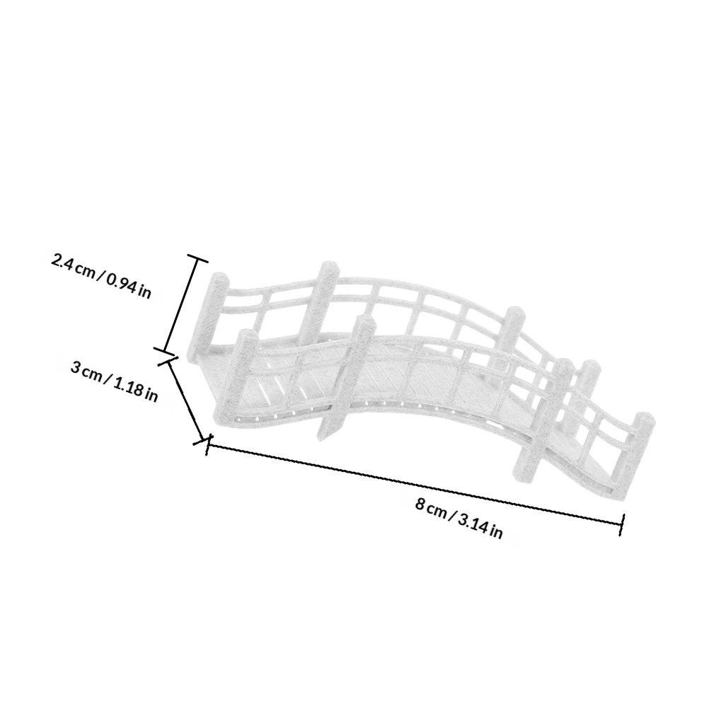 ミニチュア風景アーチ橋。盆栽、水槽、ドールハウスの装飾に。エ - Bonsai Garden Landscape Design のレビューと価格