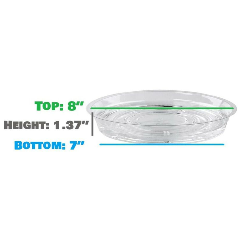10個セット ガーデンプラントソーサー ドリップトレイ 樹脂 - Drip Tray Saucer のレビューと価格