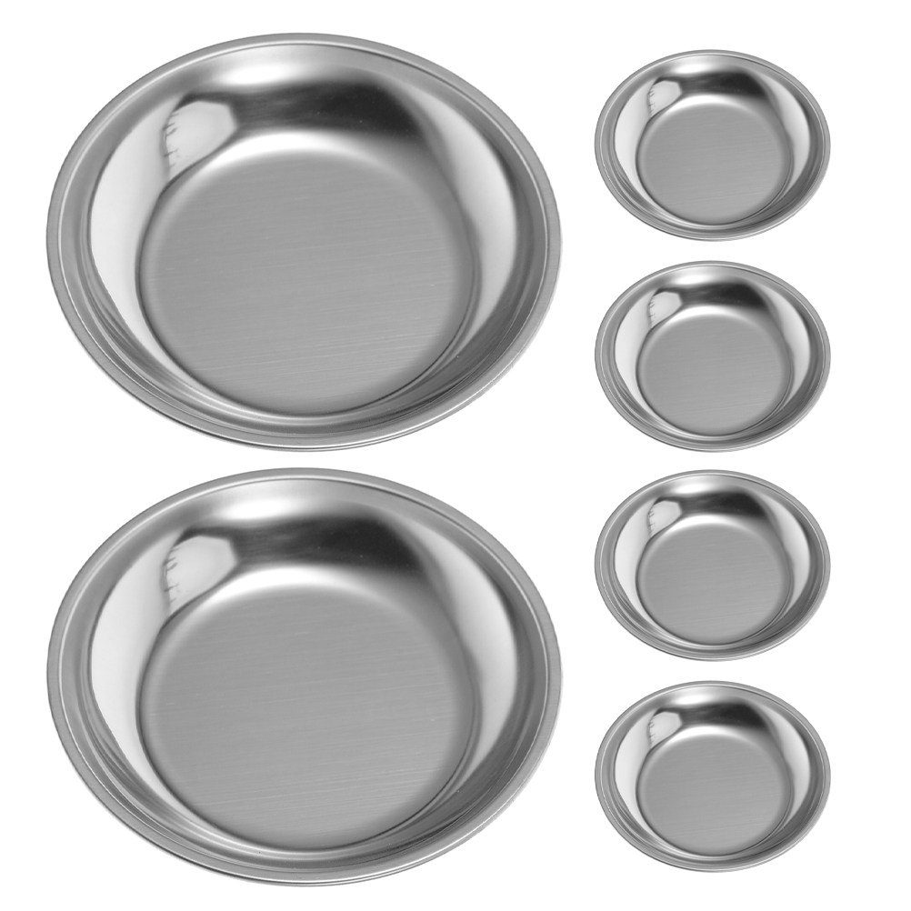 ステンレス製ティーバッグホルダー6個入り、丸型トレイ、ティー - Drip Tray Saucer のレビューと価格