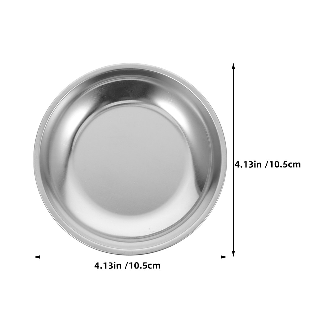 ステンレス製ティーバッグホルダー6個入り、丸型トレイ、ティー - Drip Tray Saucer のレビューと価格