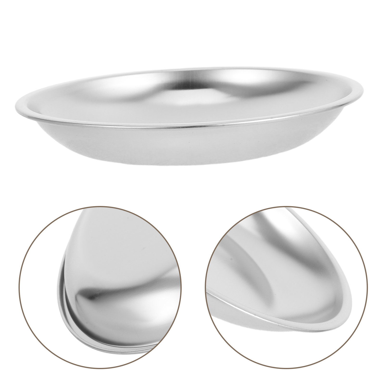 ステンレス製ティーバッグソーサー、丸型金属製ティーバッグ皿、 - Drip Tray Saucer のレビューと価格